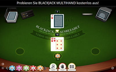 Multi-hand Blackjack