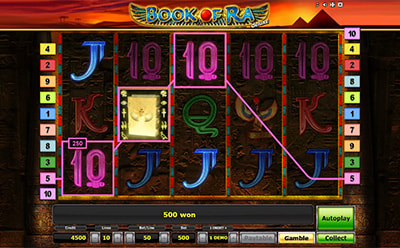 Book of Ra slot na PSK casino stranici