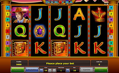 Book of Ra online slot u Rizk casinu