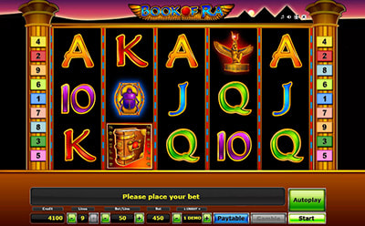 Book of Ra online slot u Vulkan Vegas casinu