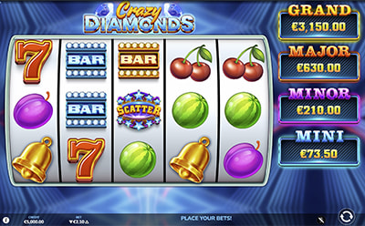 The Crazy Diamonds Online Slot at OlyBet