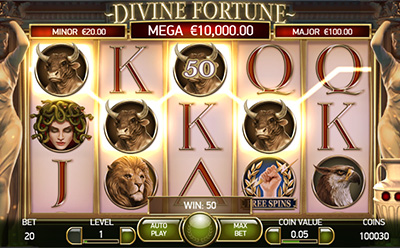Divine Fortune Online Slot na Germania casino stranici