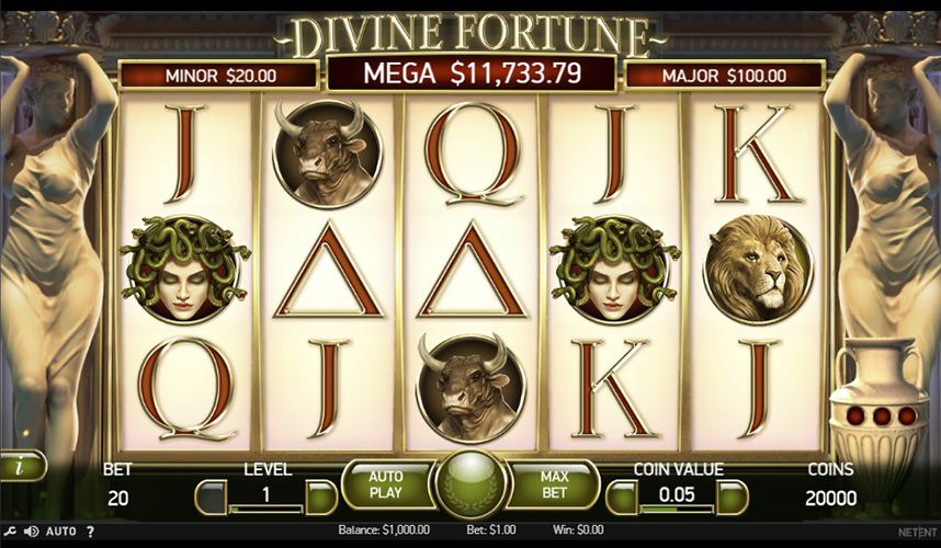 Besplatno igraj Divine Fortune online