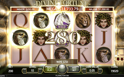 Divine Fortune slot besplatne vrtnje