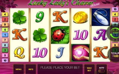 Lucky Lady's Charm Deluxe mobilni slot