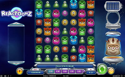 Reactoonz online slot u Rizk casinu