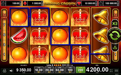 Shining Crown slot jackpot igra