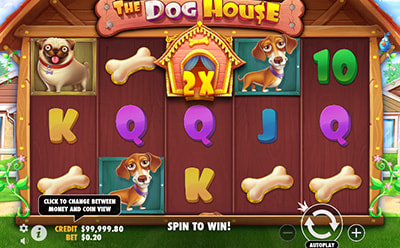 The Dog House online slot u Mozzart casinu