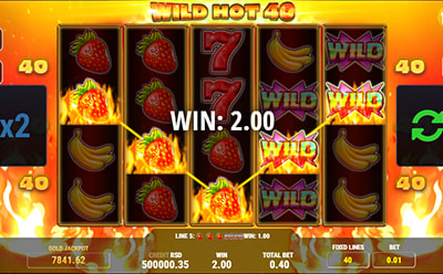 Wild Hot 40 mobilni slot