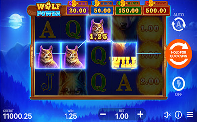Wolf Power slot na PSK casino stranici