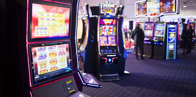 Soba za casino slot igre s nekoliko slot aparata